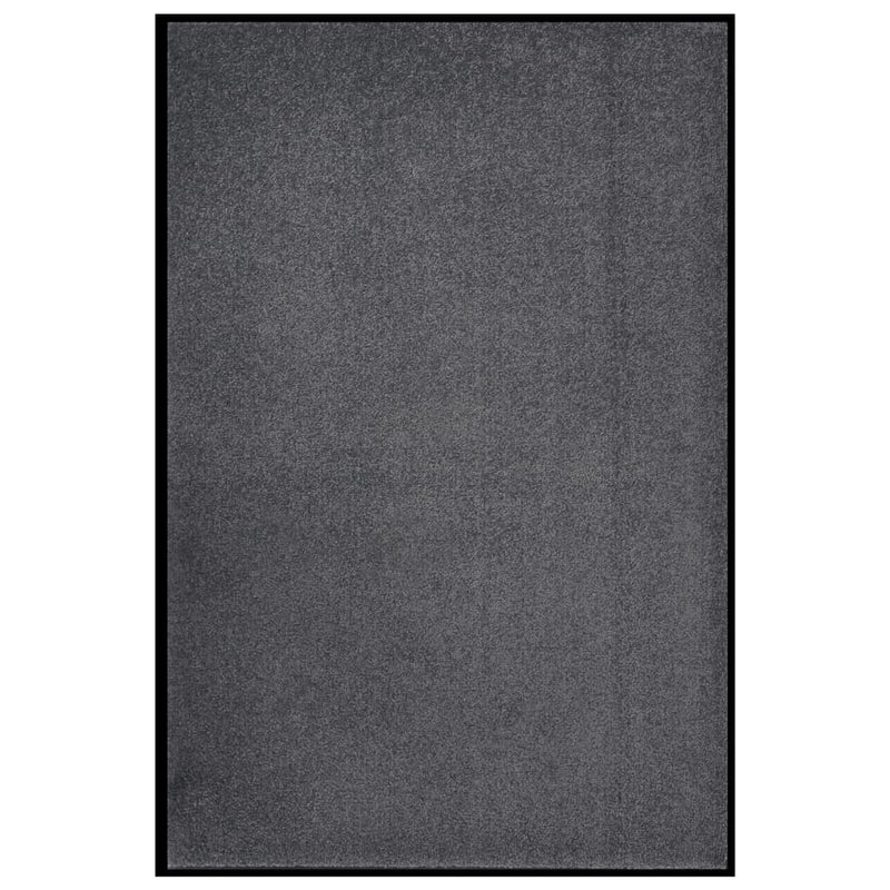 Vidaxl felpudo 80x120 cm de antracita