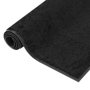 Vidaxl deurmat 60x80 cm zwart - afbeelding 2