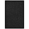 Vidaxl deurmat 80x120 cm gestreept antraciet