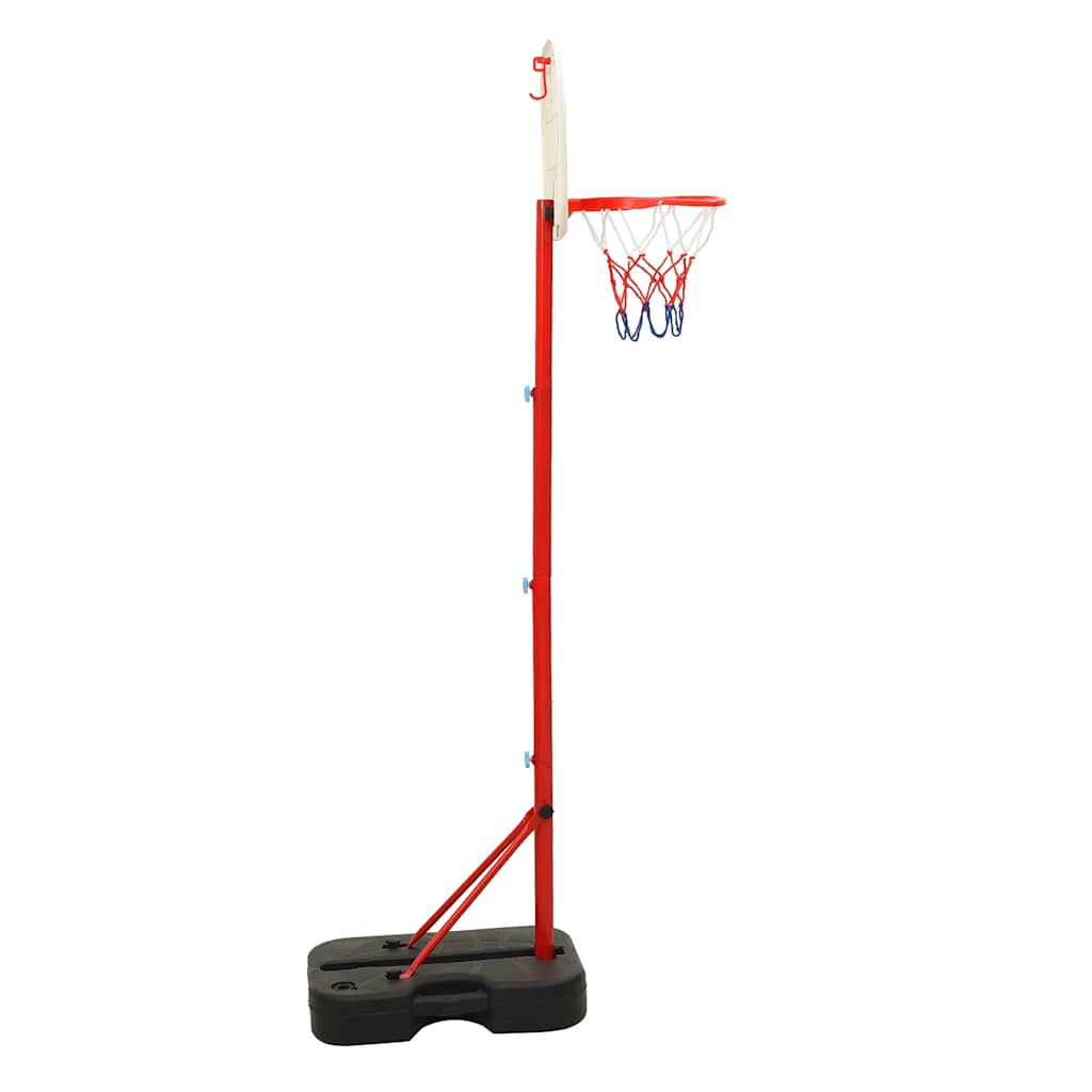 Vidaxl Conjunto de baloncesto portátil ajustable 138.5-166 cm