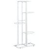 Vidaxl bloemenstandaard met 5 lagen 43x22x98 cm metaal wit