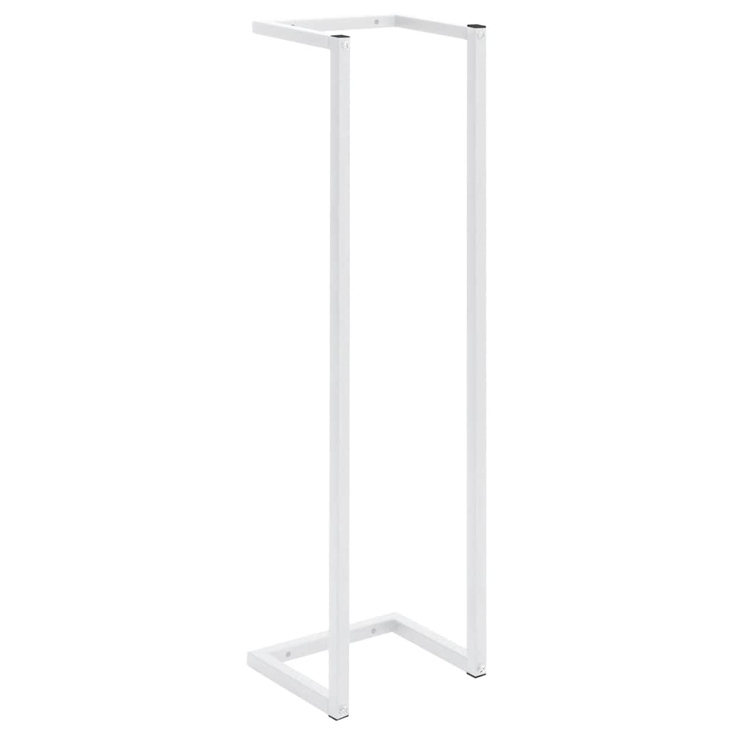 Vidaxl handdoekenrek 25x20x95 cm staal wit