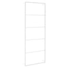 Rack per asciugamano Vidaxl 45x10x115 cm acciaio bianco