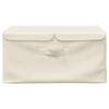 Cajas de almacenamiento de Vidaxl 2 PCS 50X30X25 CM CM CRAME COLORED