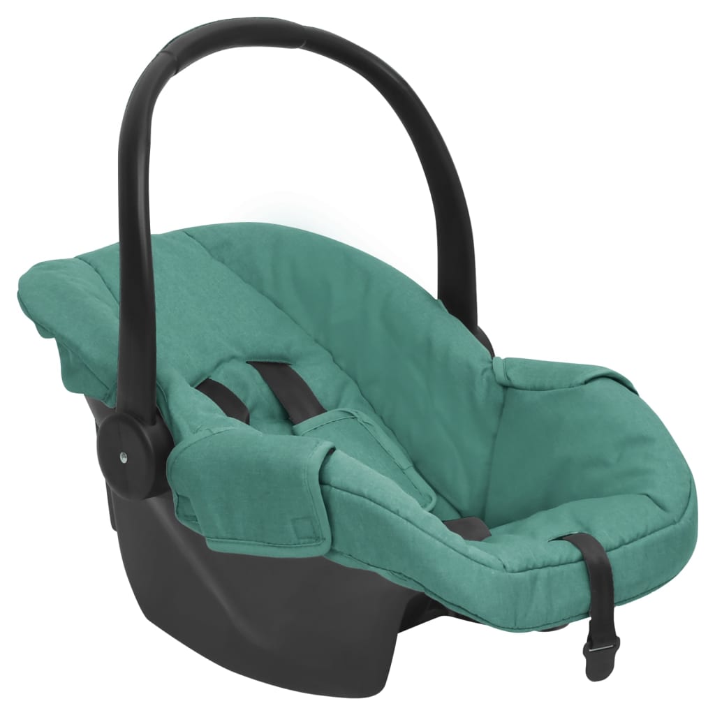 Asiento de automóvil para bebés Vidaxl 42x65x57 cm verde