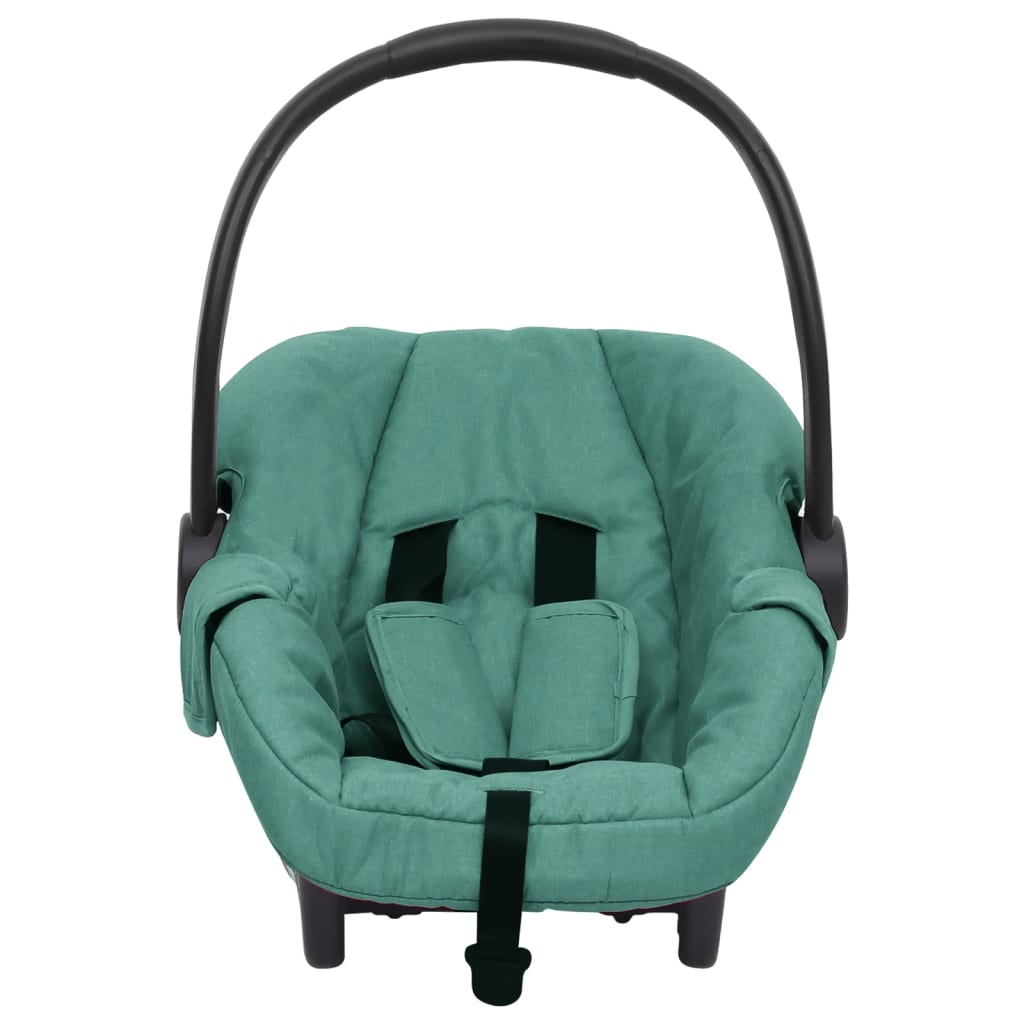 Asiento de automóvil para bebés Vidaxl 42x65x57 cm verde