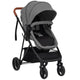 Vidaxl Carroller 2-in-1 de acero gris claro y negro