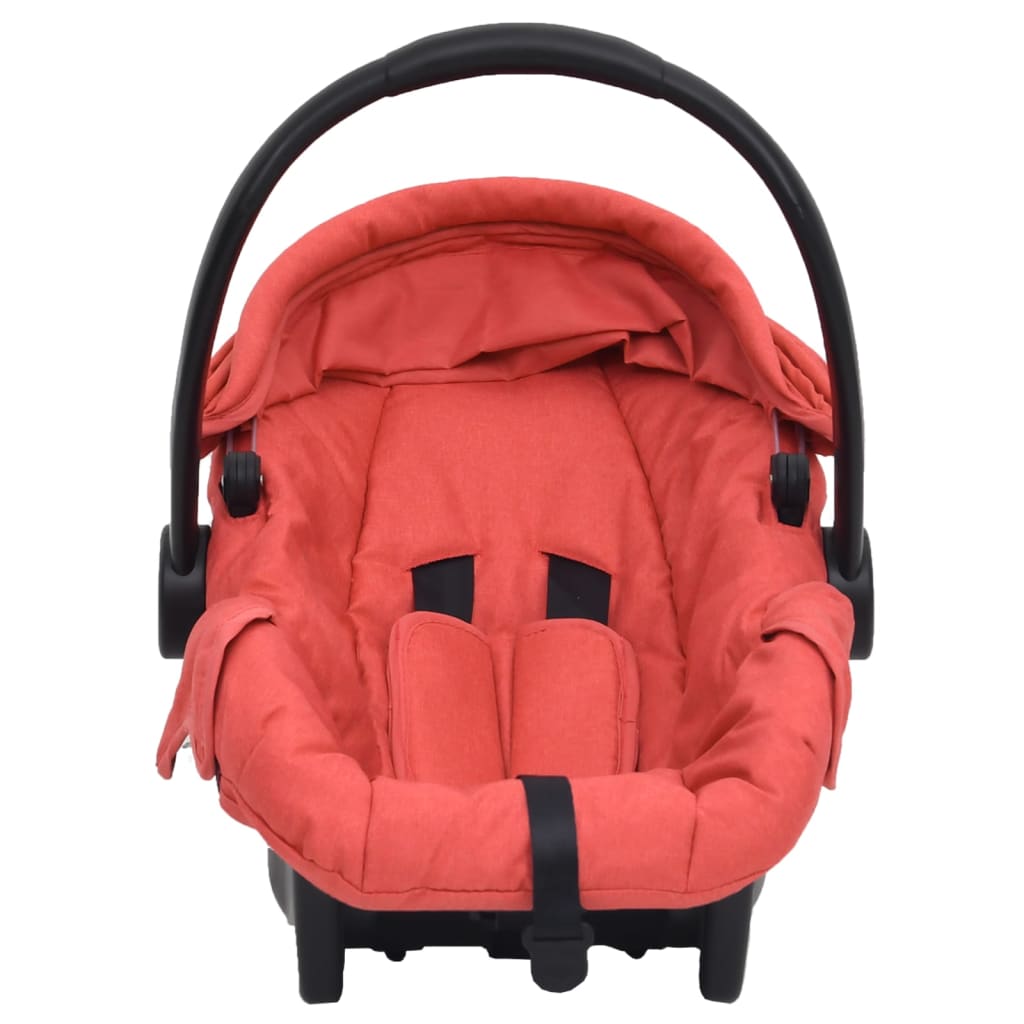 VIDAXL BABY AUTO SEDILE 42x65x57 cm rosso