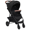 Vidaxl Pram 2 in 1 in acciaio antracite