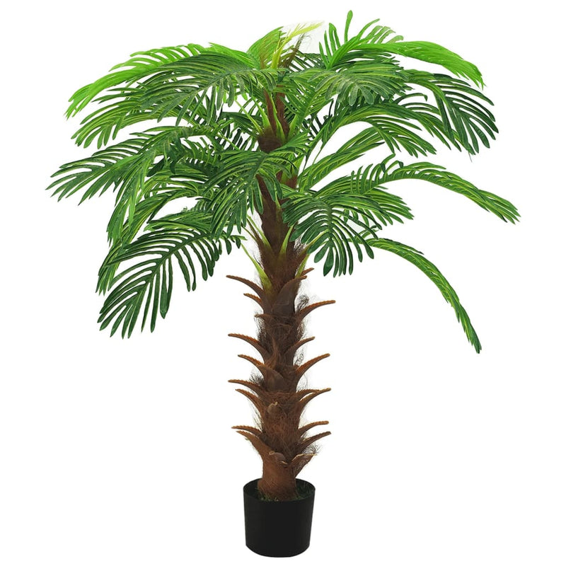 Vidaxl Plant artificiale con cycaspalm in pentola 140 cm verde