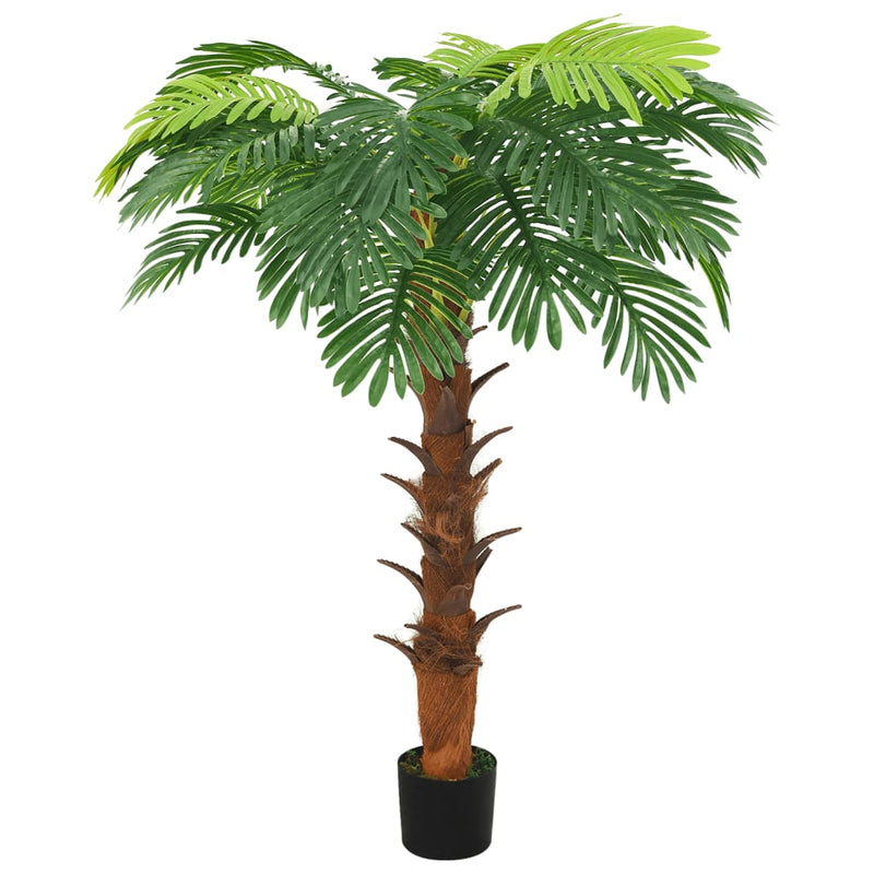 Vidaxl Plant artificiale con cycaspalm in pentola 160 cm verde