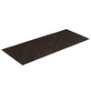 Vidaxl 15 esteras de pedal de Vidaxl autoadhesivo rectangular 60x25 cm marrón oscuro