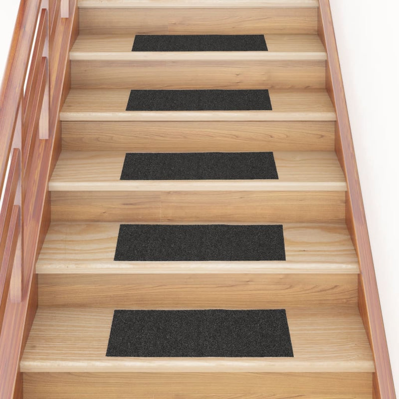 Vidaxl tappetini per autoadesivi 15 St rettangolare 60x25 cm Antracite