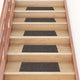 Esteras de escalera de Vidaxl autoadhesivo 15 st rectangular 60x25 cm antracita