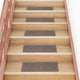 Vidaxl 15 esteras de pedal de Vidaxl autoadhesivo rectangular 60x25 cm de crema -colocada