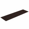 Vidaxl trapmatten zelfklevend 15 stuks 76x20 cm donkerbruin rechthoekig