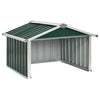 Copertura Vidaxl per tosaerba robotica 92x97x63 cm in acciaio verde