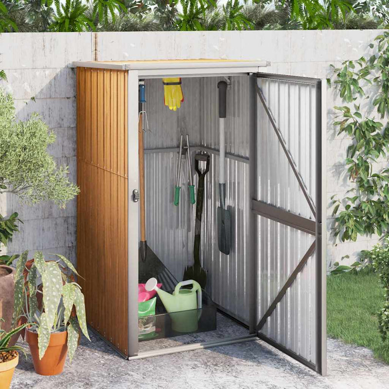 Vidaxl Garden HED 88x89x161 cm in acciaio zincato
