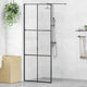 Vidaxl Walk-In Shower Mall 80x195 CM ESG-Glas transparente y negro
