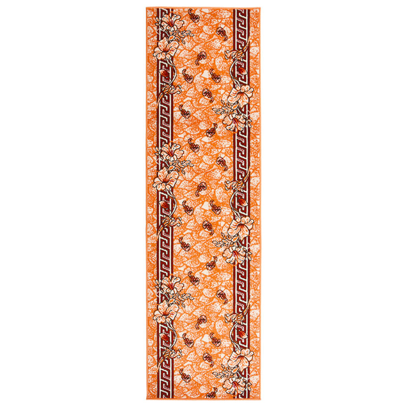 Vidaxl Carpet Runner 100x450 cm BCF Terracotta -Colored