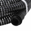Vidaxl zuigslang met messing koppelingen 1,1'' 4 m pvc zwart