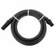 Vidaxl Sucking Manguera con acoplamientos PVC 1.1 '' '4 M PVC Negro