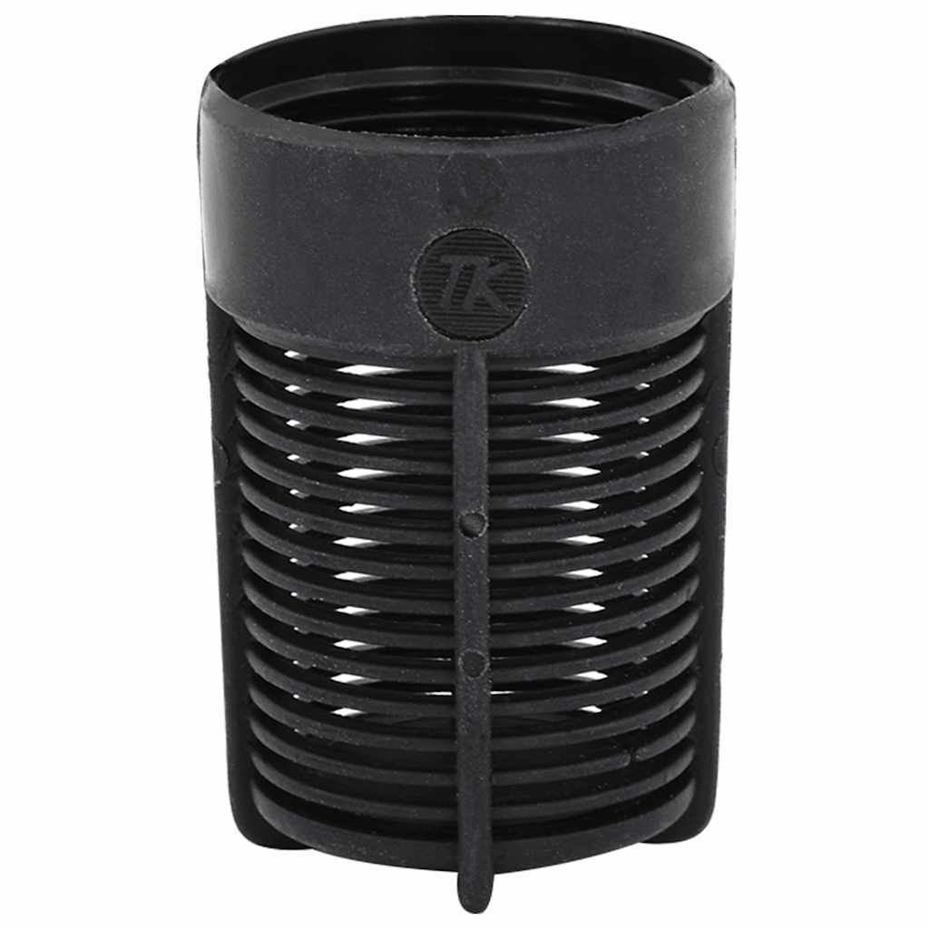 Tubo aspirazione Vidaxl con raccordi in PVC 1,1'' 7 m PVC nero