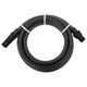 Vidaxl Sucking Manguera con acoplamientos PVC 1.1 '' 10 M PVC Negro