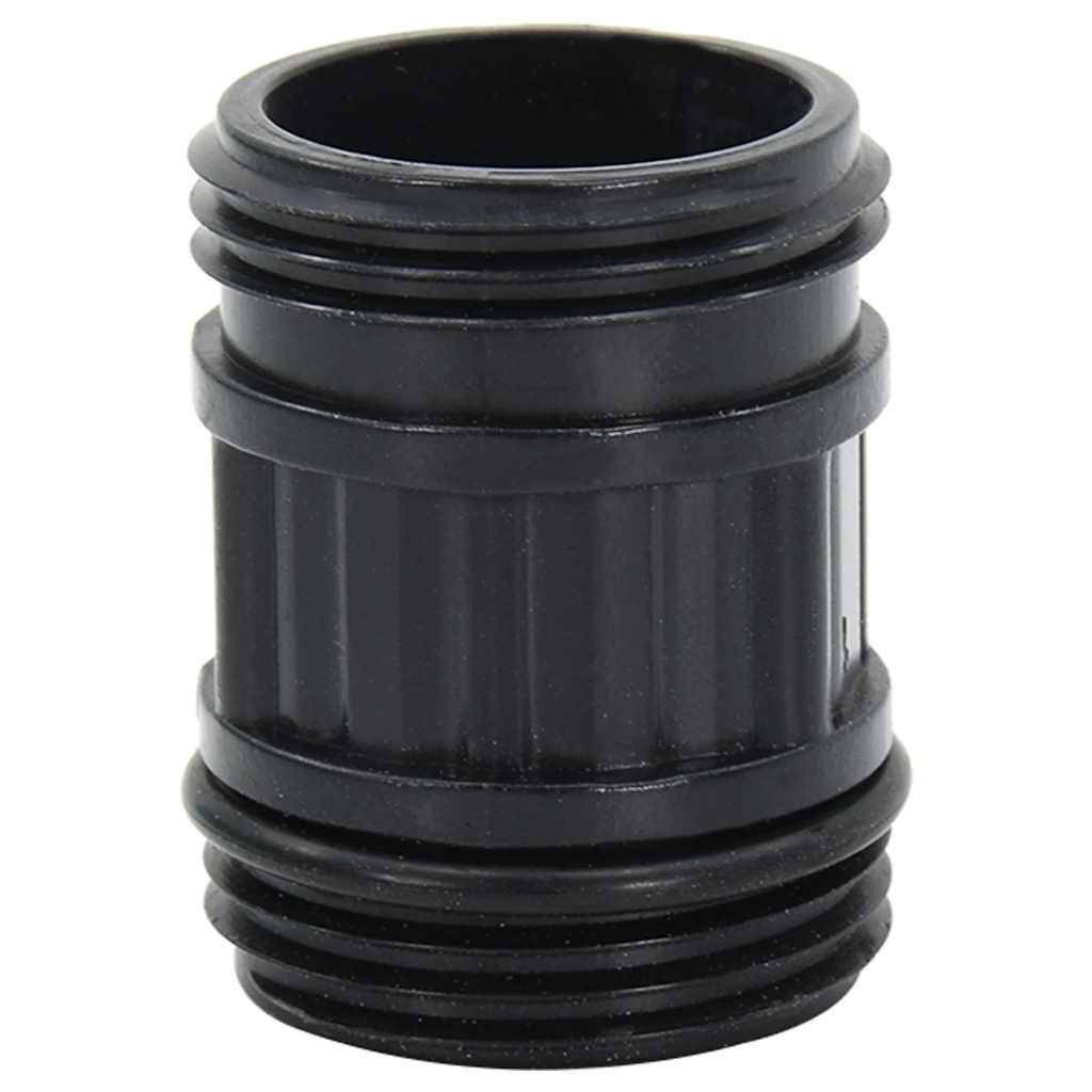 Vidaxl Sucking Manguera con acoplamientos PVC 1.1 '' 10 M PVC Negro