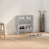 Vidaxx zapatero de pared 60x18x60 cm aglomerado gris hormigón