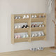 Vidaxx zapateros de pared 2 piezas 60x18x90 cm aglomerado roble sonoma