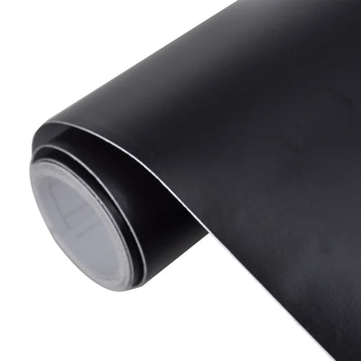 Vidaxl 2 St Autofolie 100x150 cm Matte Black