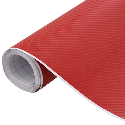 Vidaxl Autofolie 4D 100x150 cm rosso