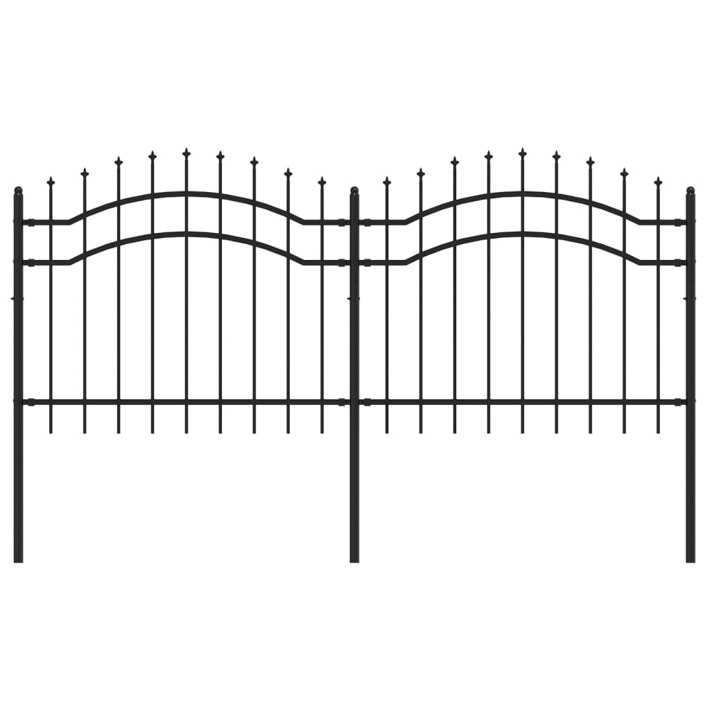 Vidaxl Garden Fence con punti di riglia