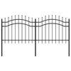 Vidaxl Garden Fence con punti di riglia