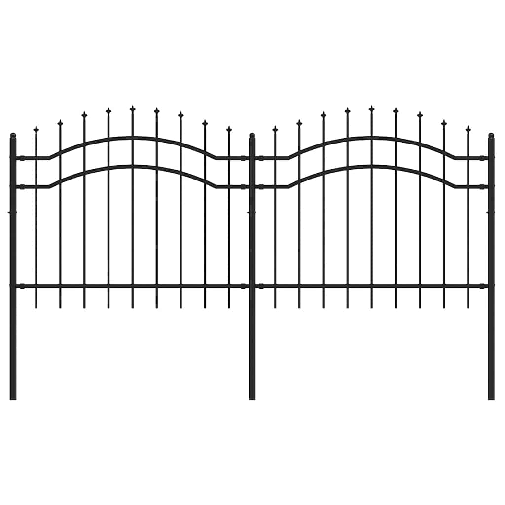 Vidaxl Garden Fence con punti di riglia