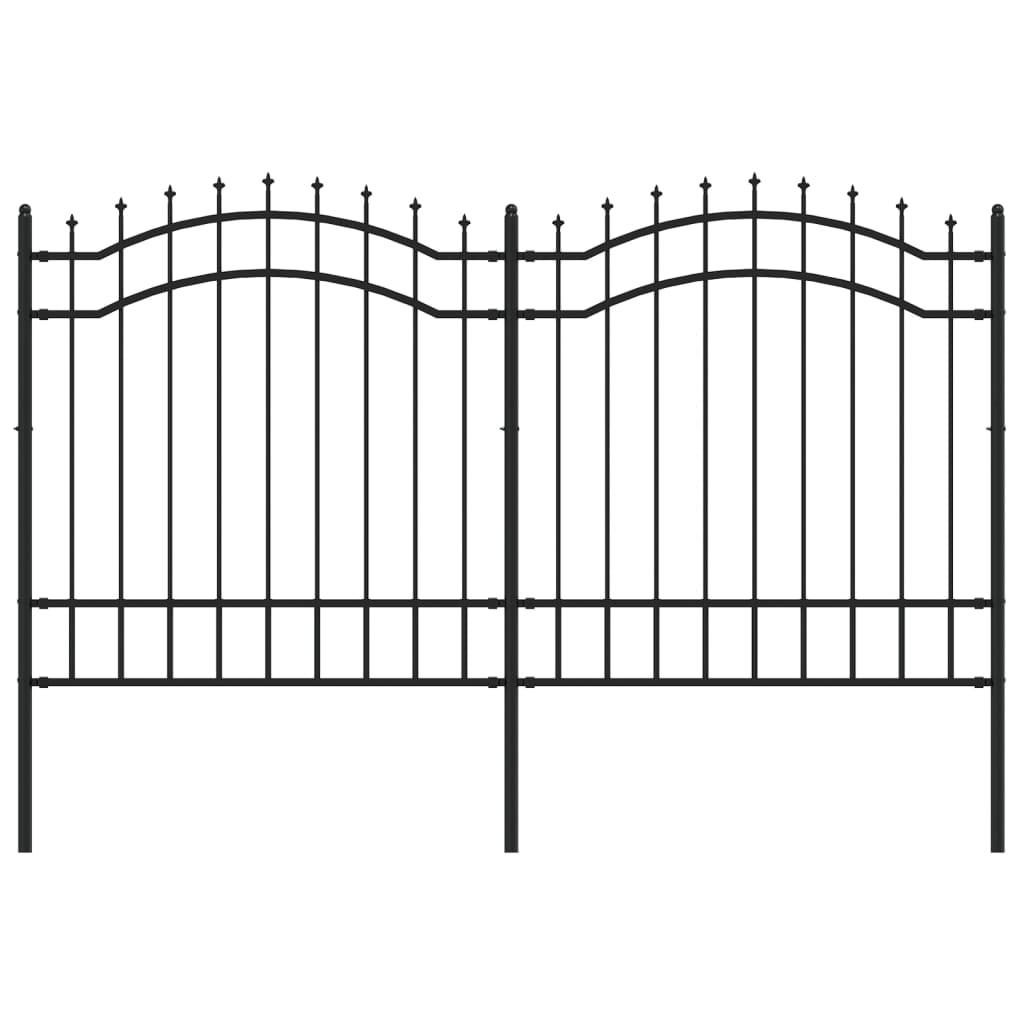 Vidaxl Garden Fence con punti di riglia