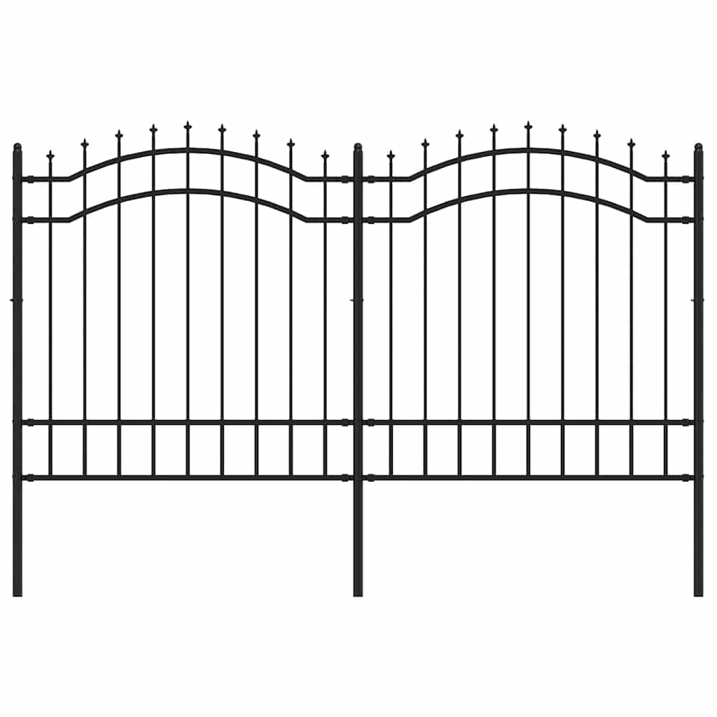 Vidaxl Garden Fence con punti di riglia