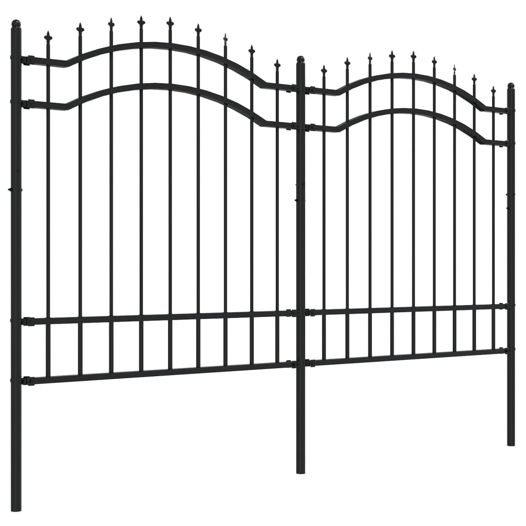 Vidaxl Garden Fence con punti di riglia