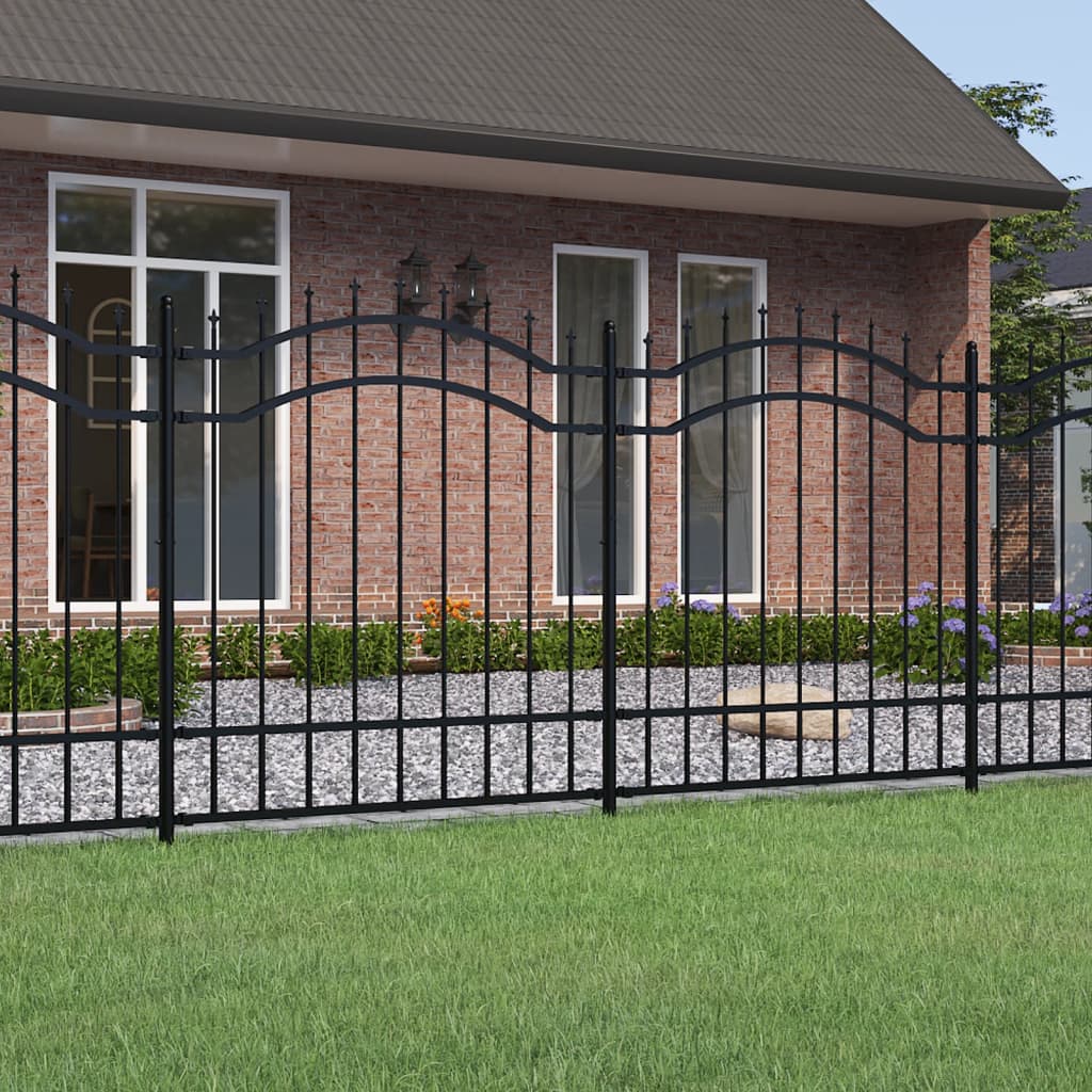 Vidaxl Garden Fence con punti di riglia