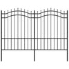 Vidaxl Garden Fence con punti di riglia