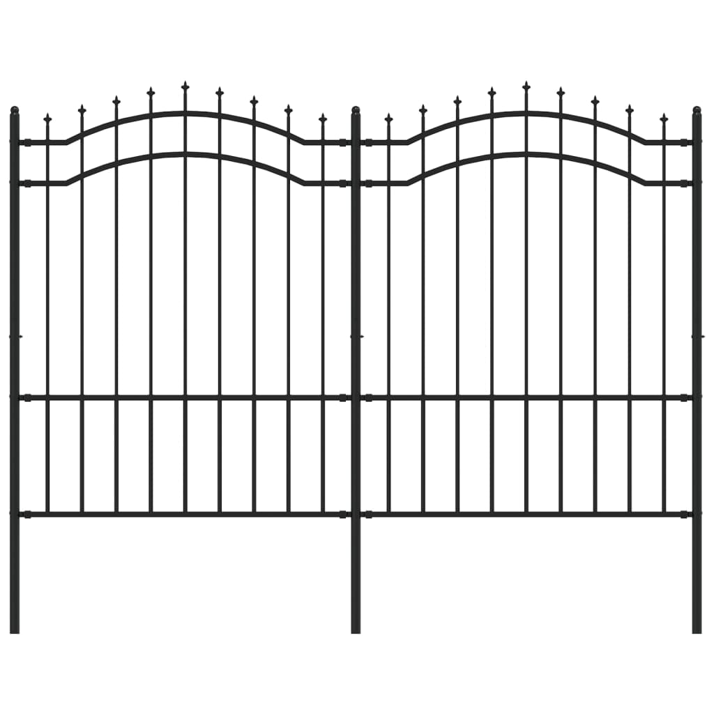 Vidaxl Garden Fence con punti di riglia