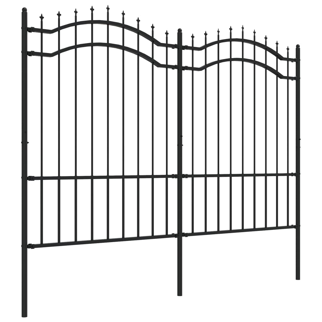 Vidaxl Garden Fence con punti di riglia