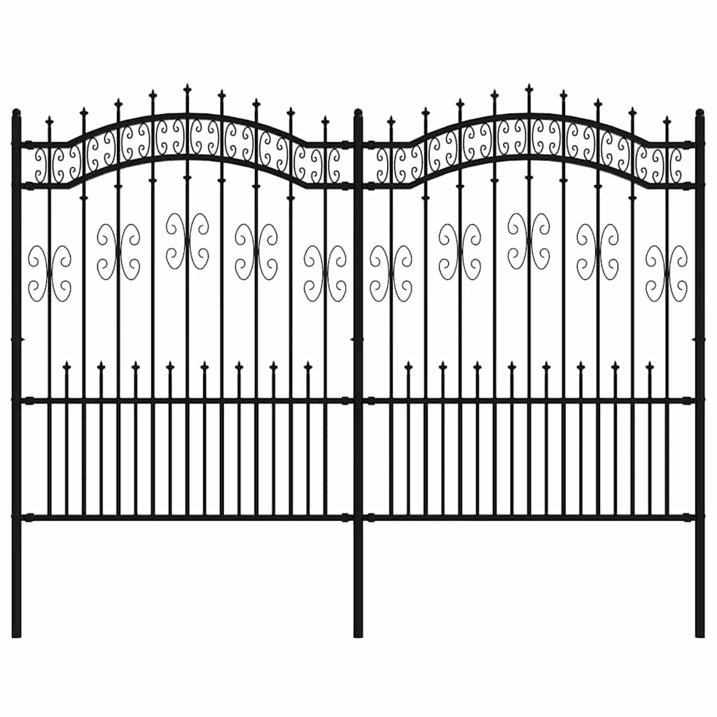 Vidaxl Garden Fence con punti di riglia