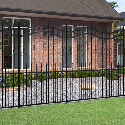 Vidaxl Garden Fence con punti di riglia