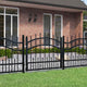 Porta Vidaxl con pile Punti 103x120 cm in polvere in acciaio rivestito