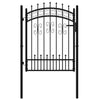 Porta Vidaxl con pile Punti 103x175 cm in polvere in acciaio rivestito