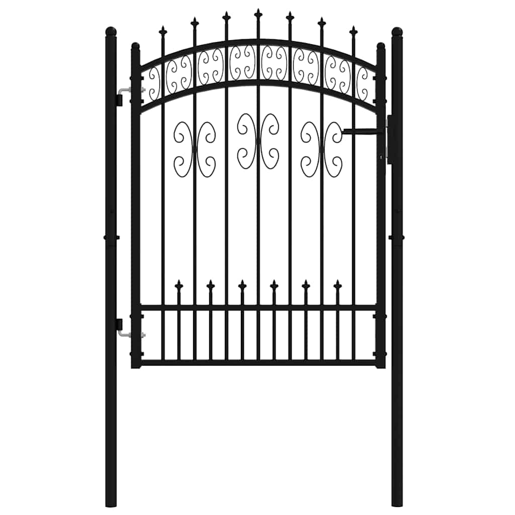 Porta Vidaxl con pile Punti 103x175 cm in polvere in acciaio rivestito