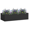 Vidaxl Office Flower Box 90x40x23 cm in acciaio antracite