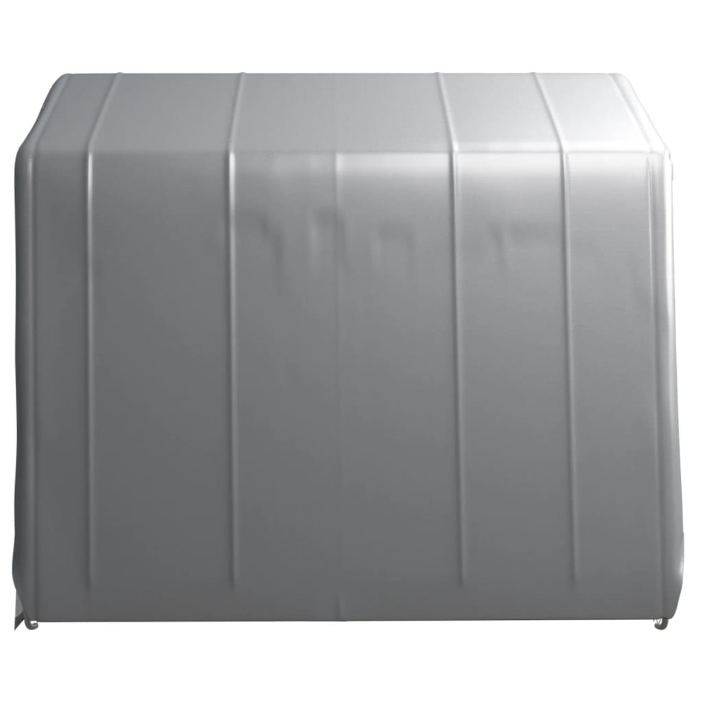 Tienda de almacenamiento Vidaxl 240x240 cm de acero gris